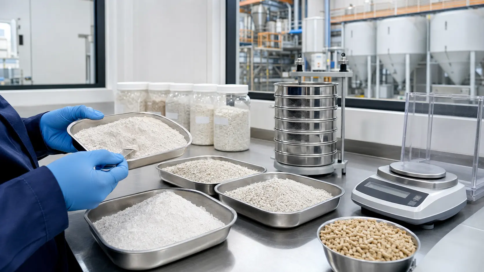 Quality and particle-size review of limestone for animal-feed manufacturing