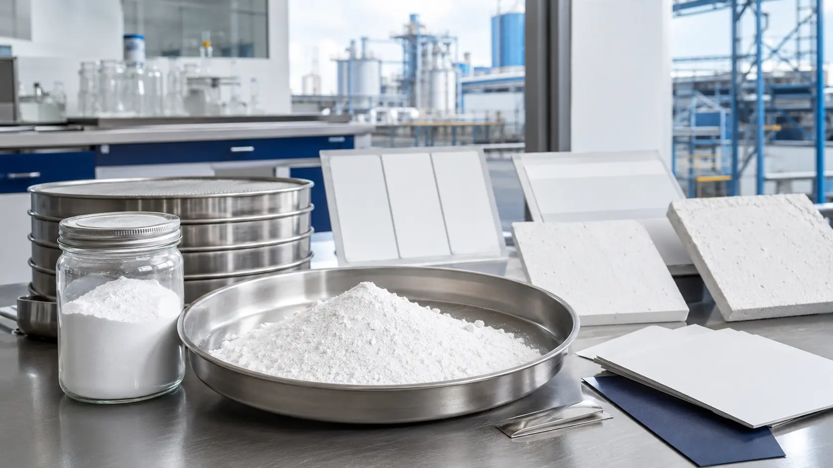 Qualité review of uncoated calcium carbonate for industrial formulations
