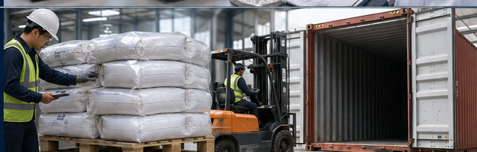 Inspect packing and loading